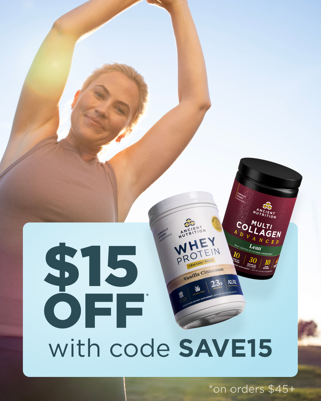 Ancient Nutrition Facebook ad