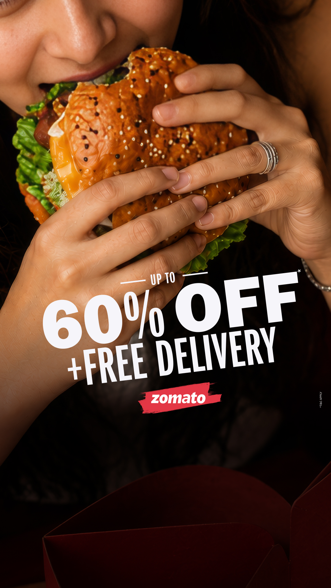 Zomato Facebook ad