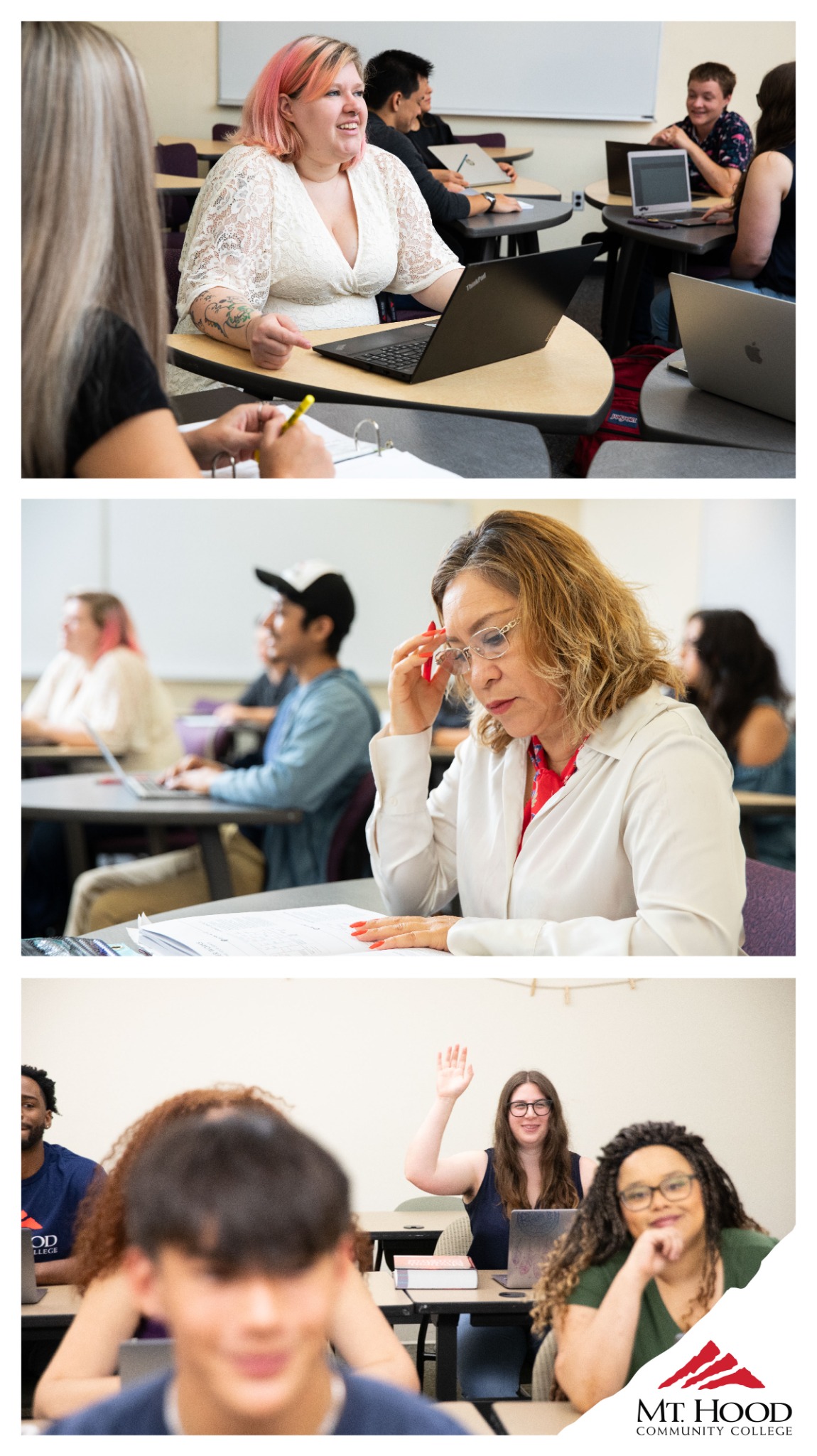 Mt. Hood Community College Facebook ad