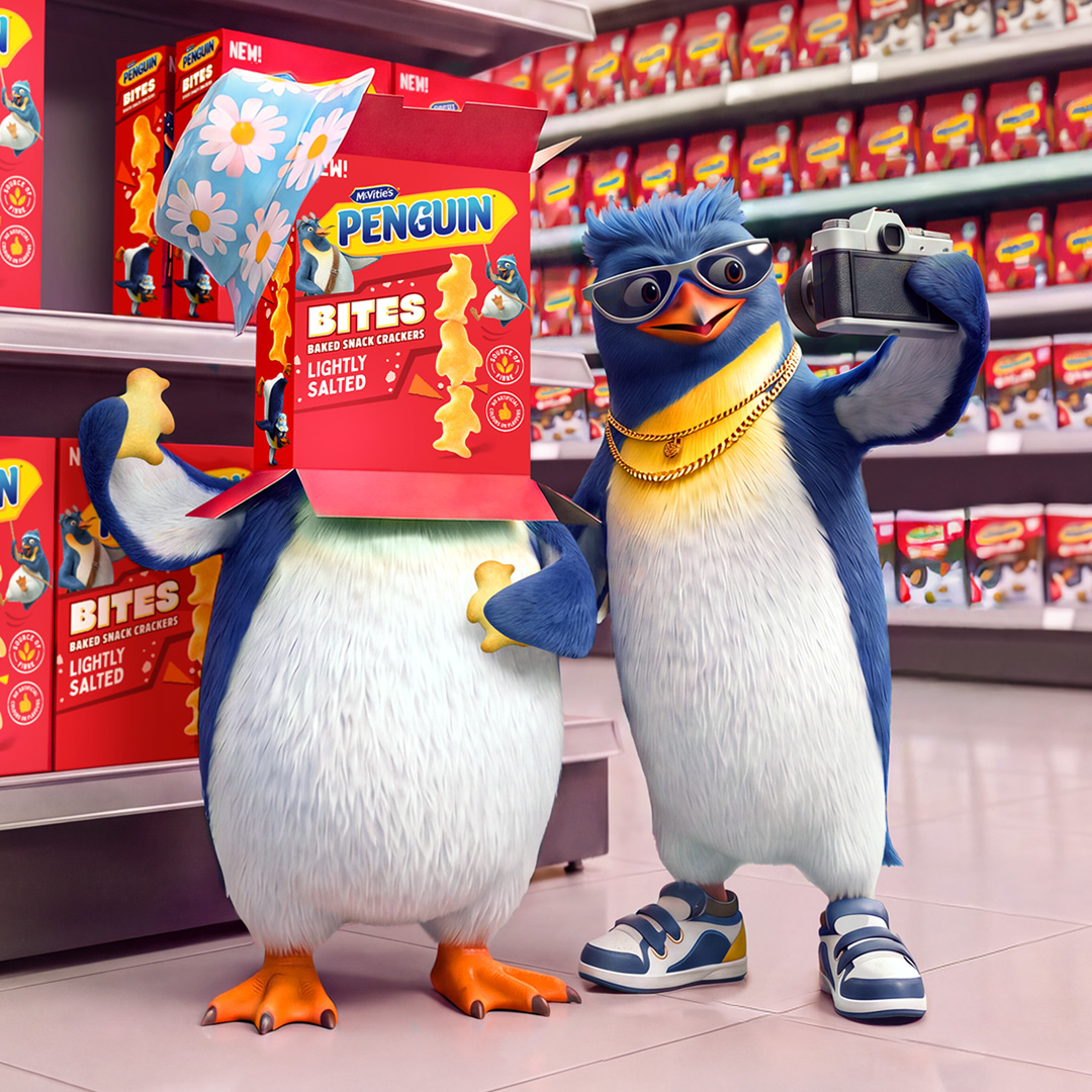 McVitie's Facebook ad: Penguin Has Gone Crackers!