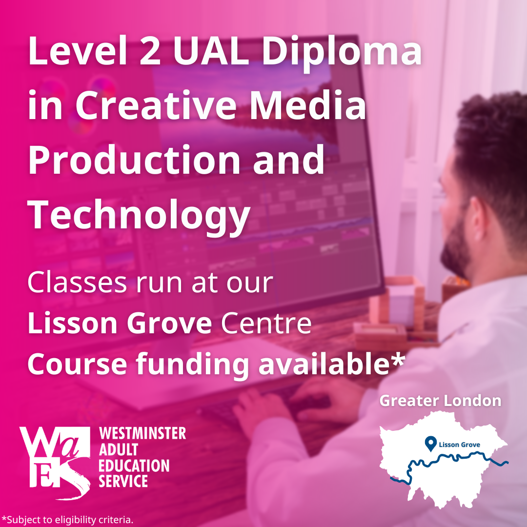 Westminster Adult Education Service Facebook ad