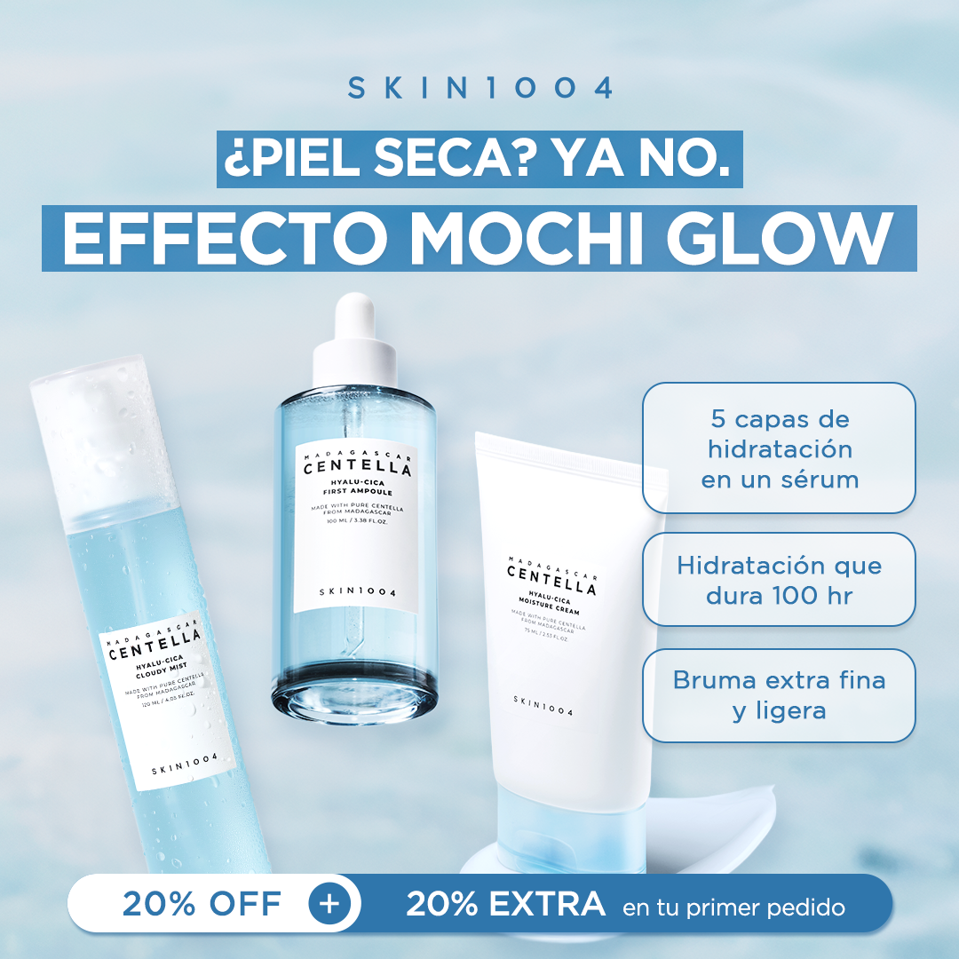 SKIN1004 Facebook ad: ¿Piel sedienta? Dale de beber