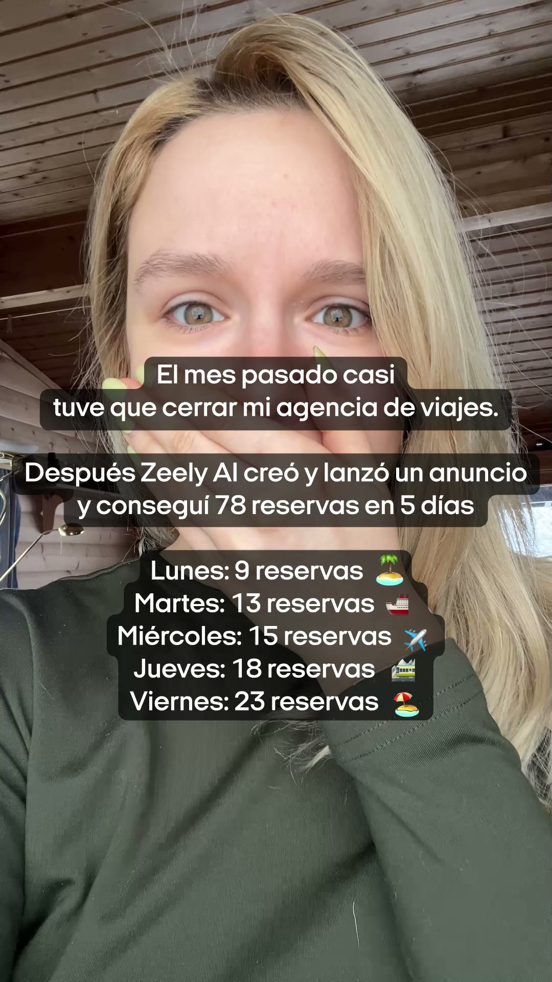 Zeely Facebook ad: Creo anuncios de alta venta con IA