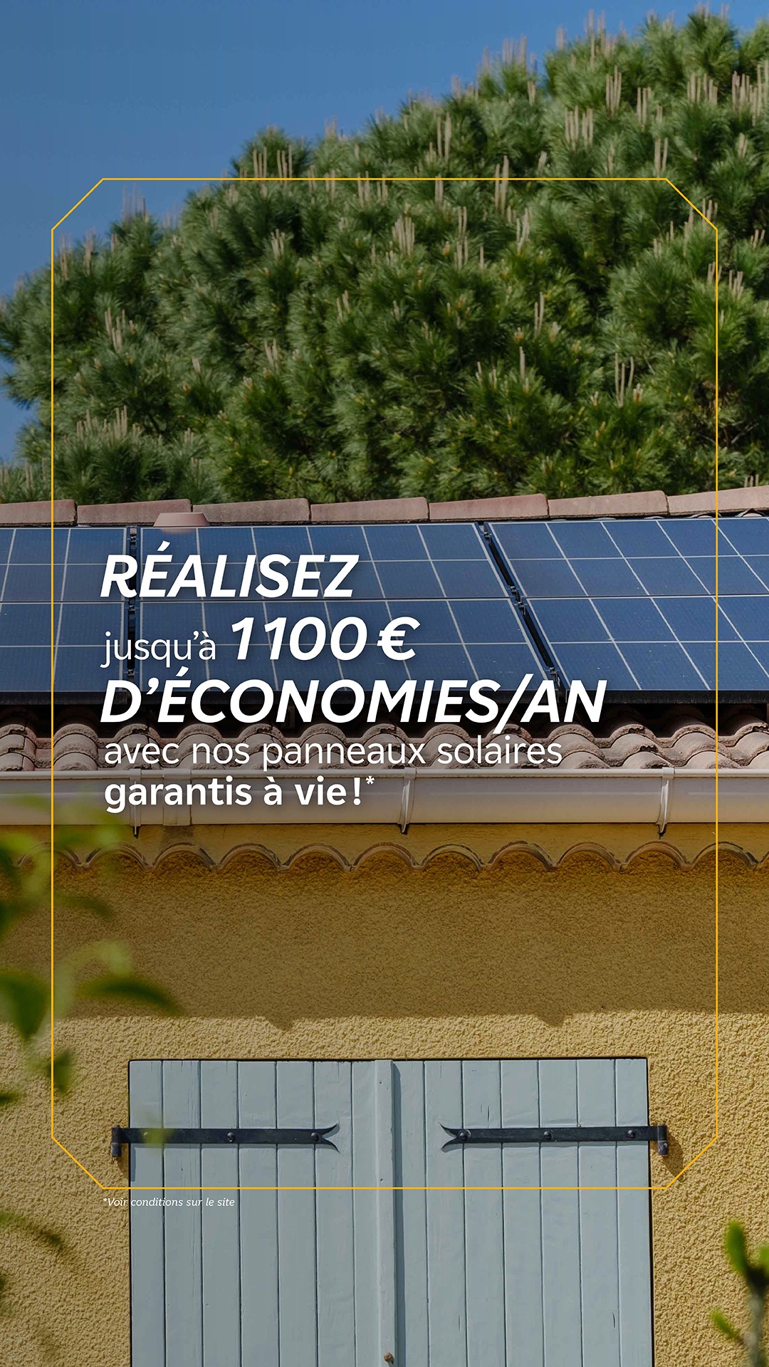 EDF solutions solaires Facebook ad
