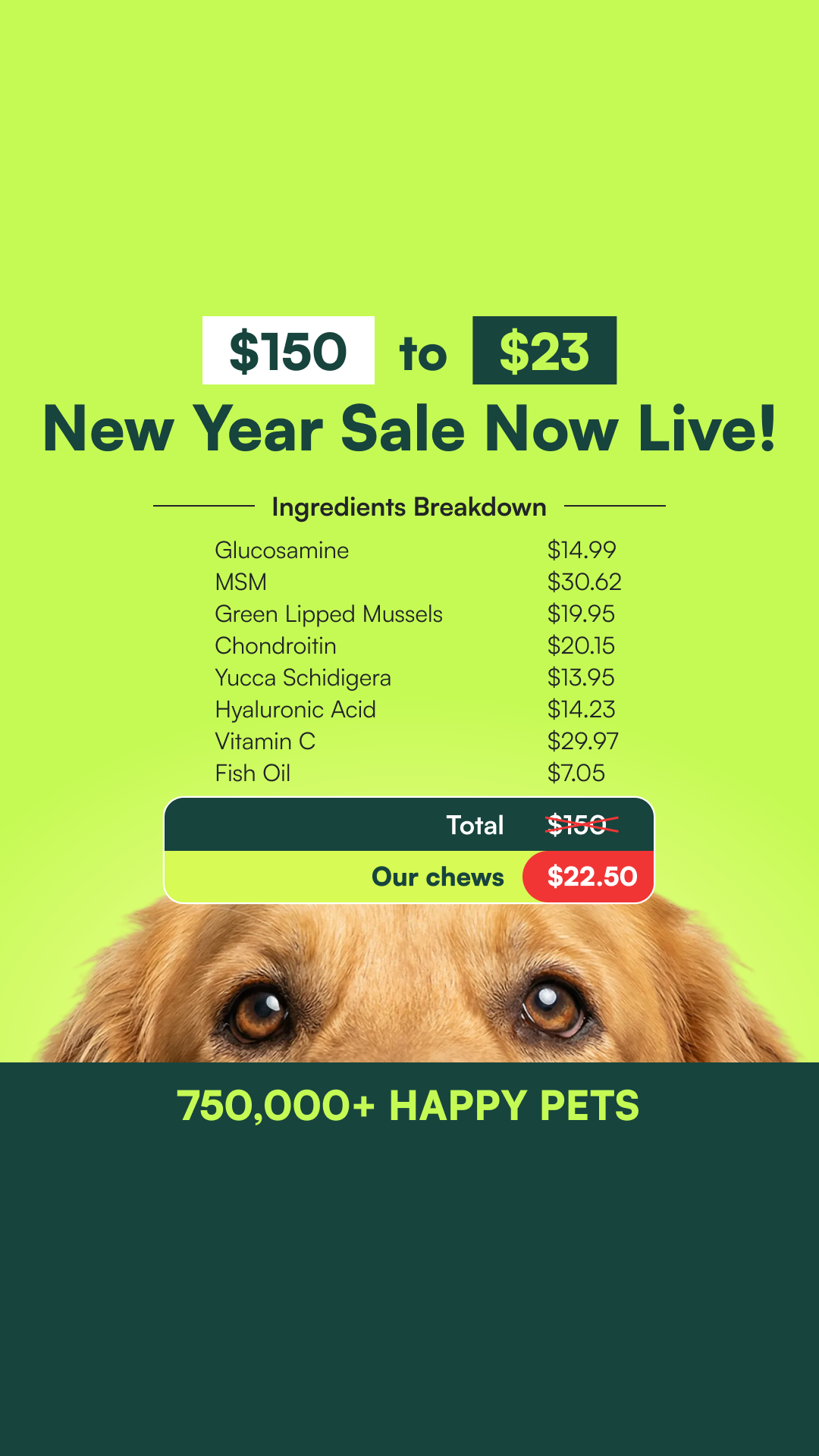 Wuffes Facebook ad
