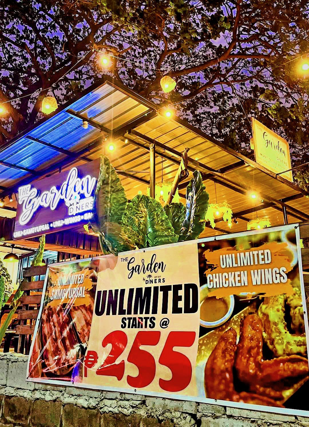 The Garden by Diners Biñan Facebook ad: Celebrate with us