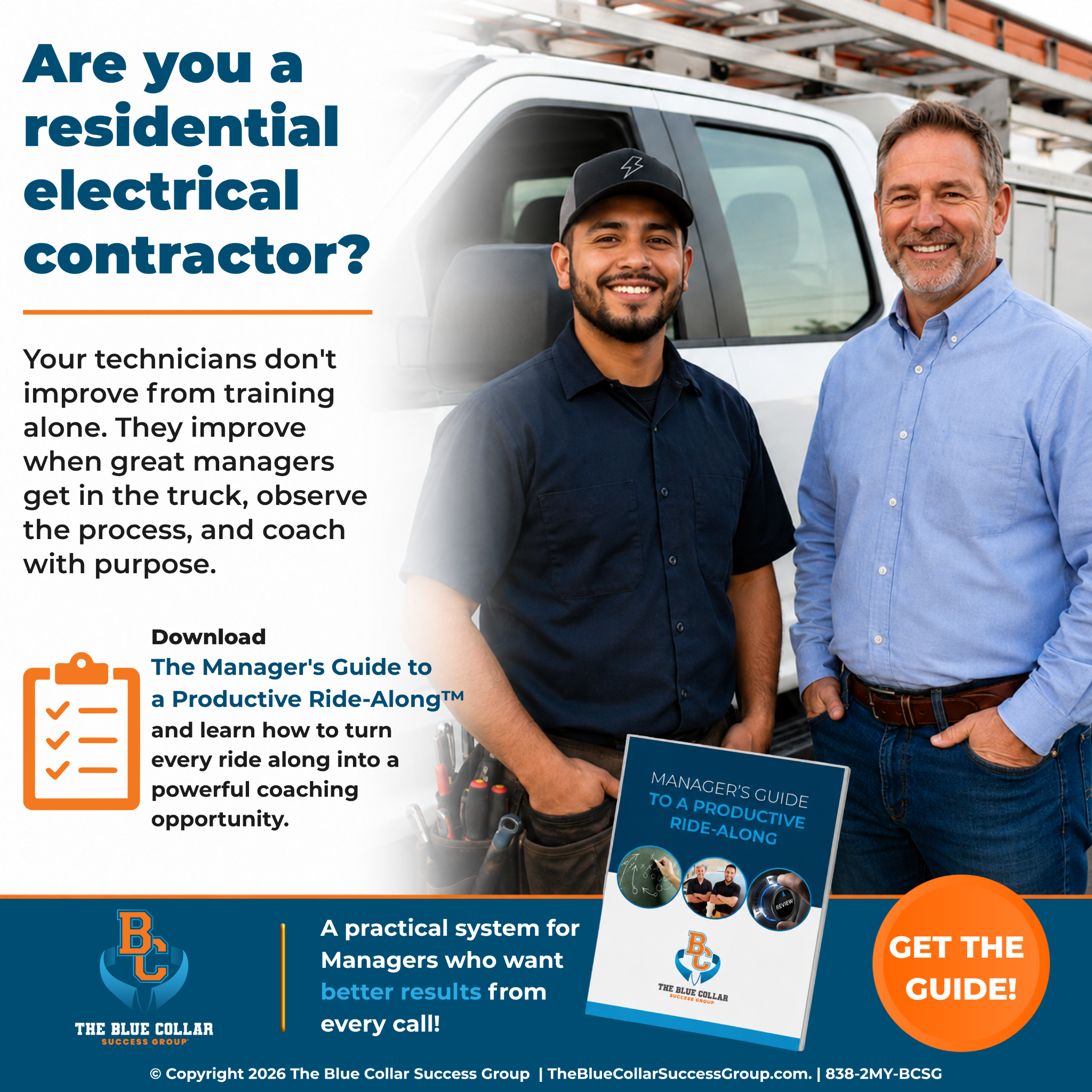 The Blue Collar Success Group Facebook ad