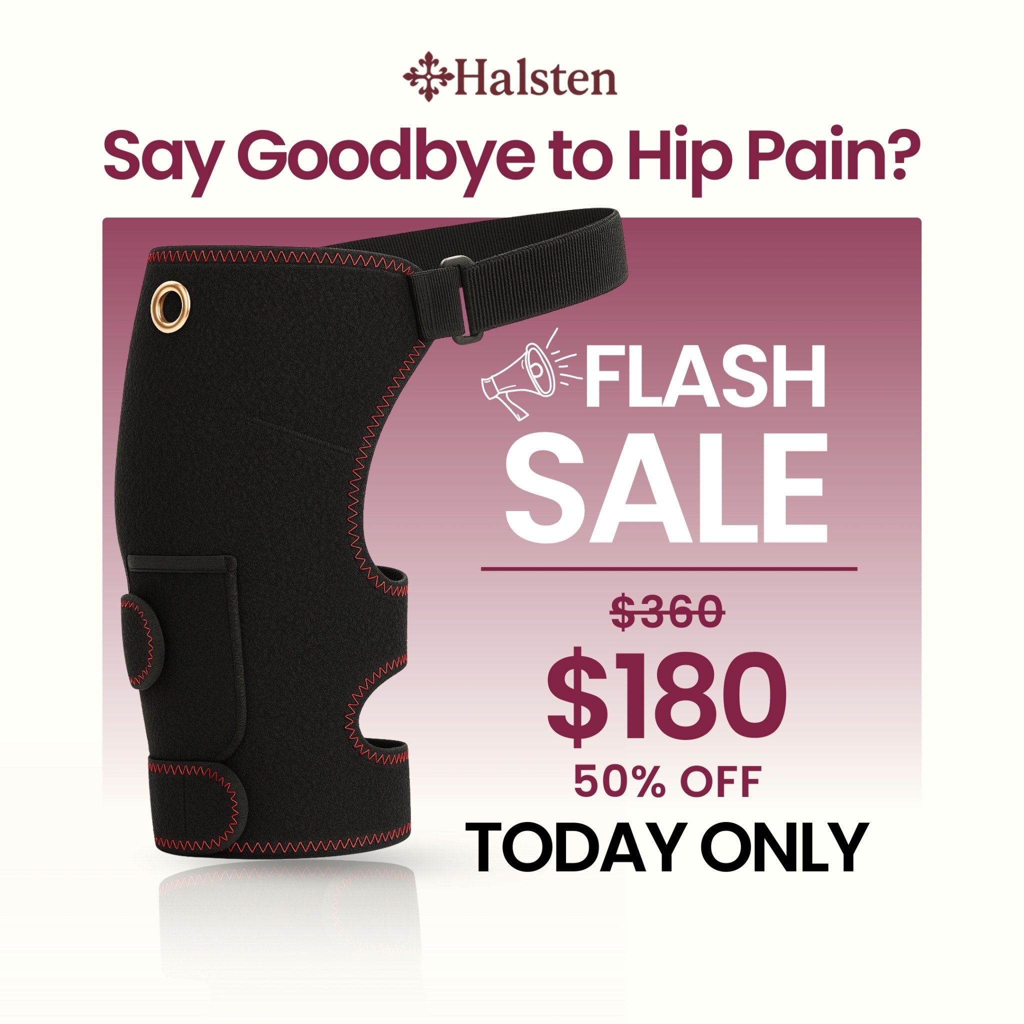 Halsten Facebook ad