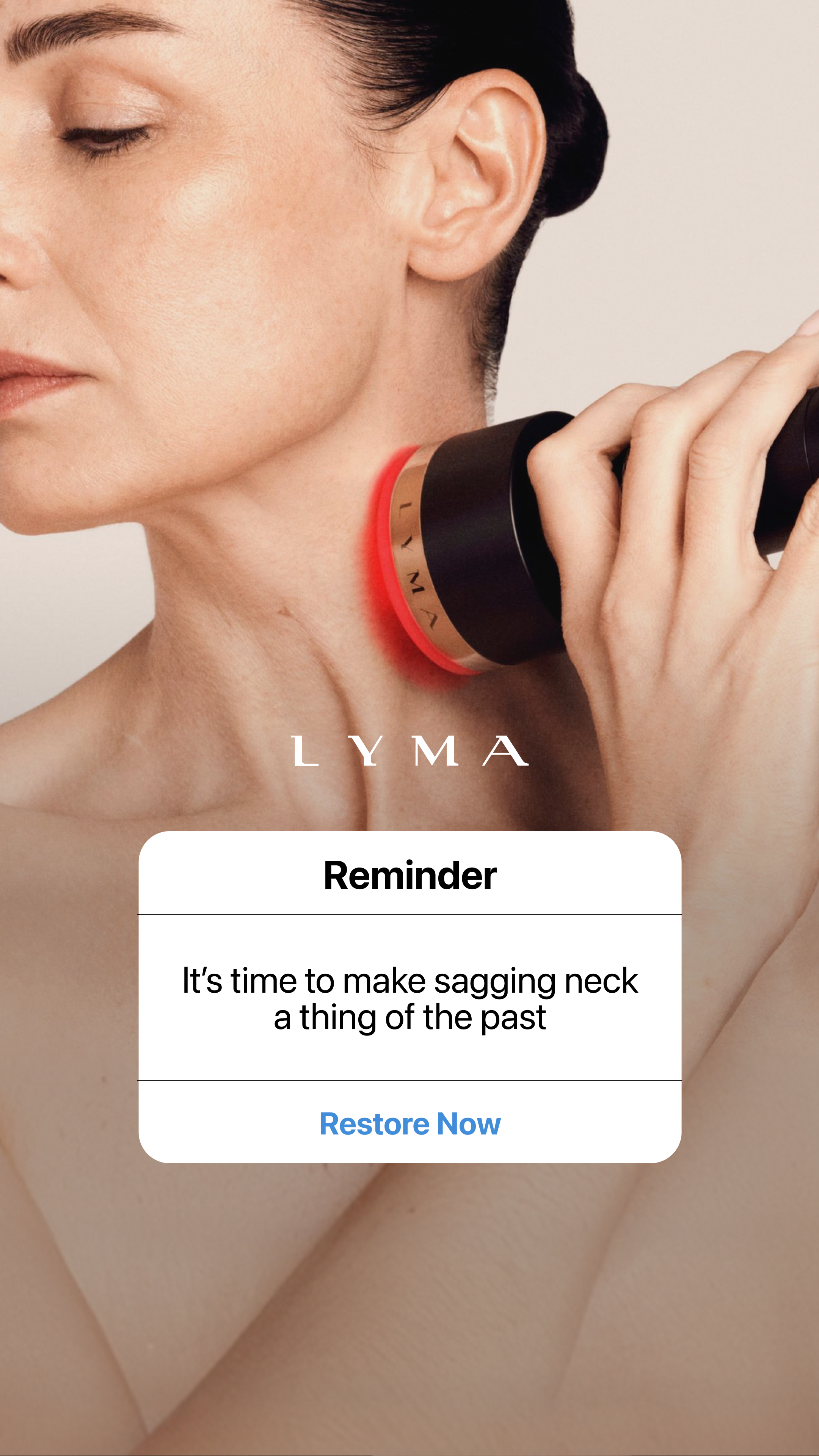 LYMA Facebook ad