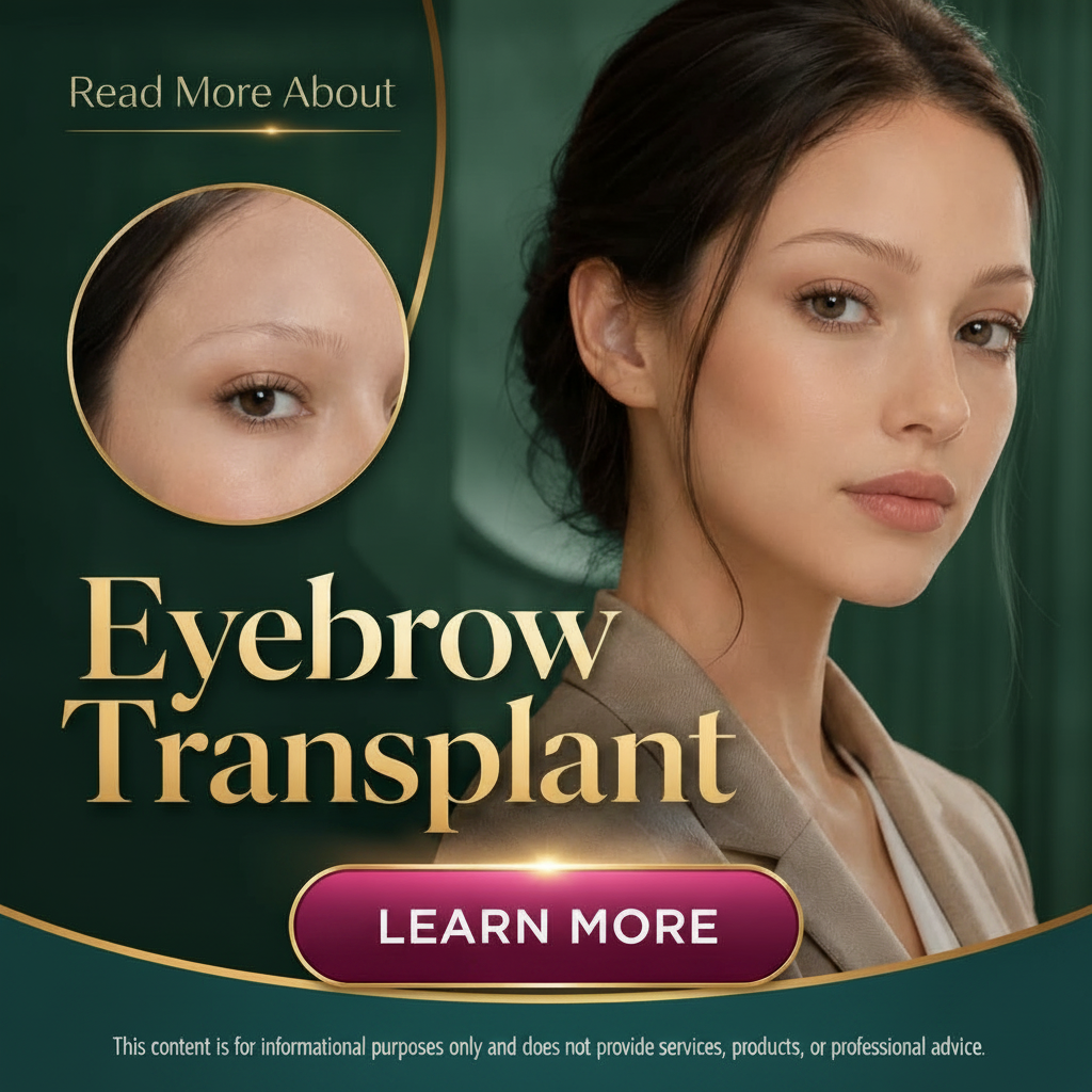 InsightPro Facebook ad: Eyebrow Transplant: Hairline Shape, Recovery, and Cost…