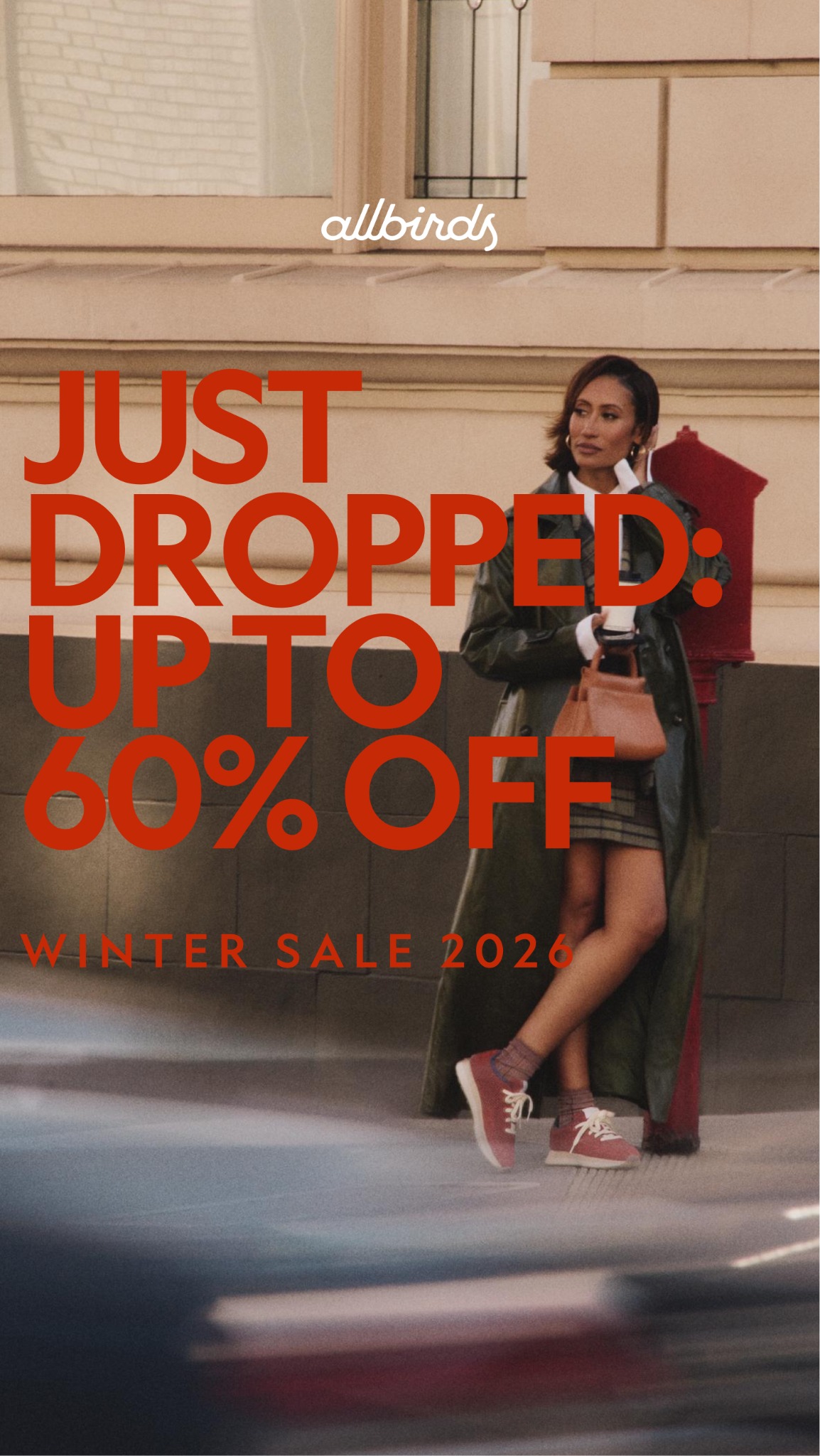 Allbirds New Zealand Facebook ad