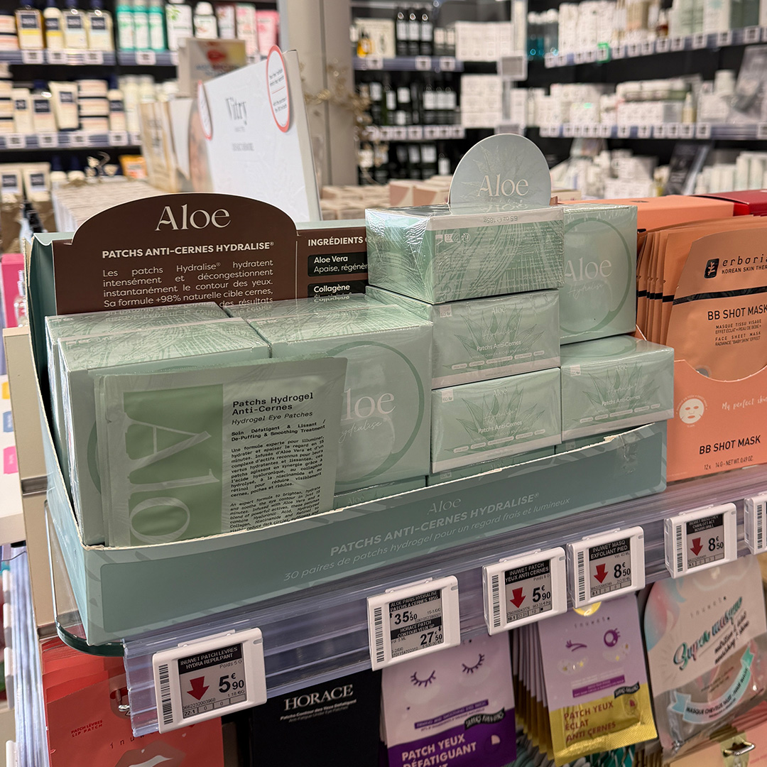 Aloe Paris Facebook ad: +2000 pharmacies