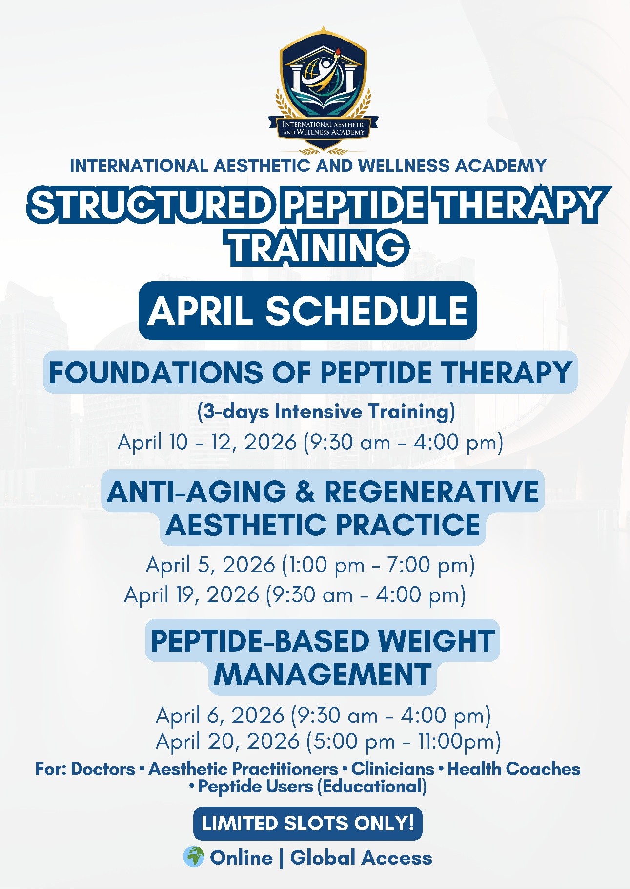 International Aesthetic & Wellness Academy Facebook ad