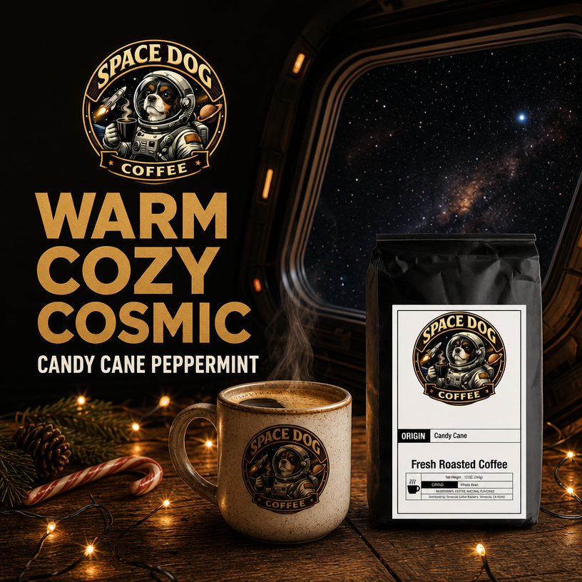 Space Dog Coffee Facebook ad