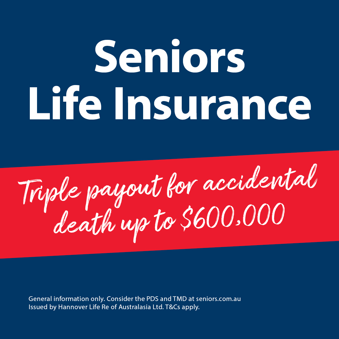 Australian Seniors Insurance Agency Facebook ad