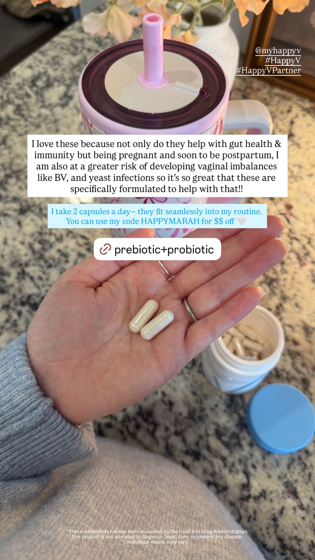 Marah Facebook ad: Science-backed self-care women can count on