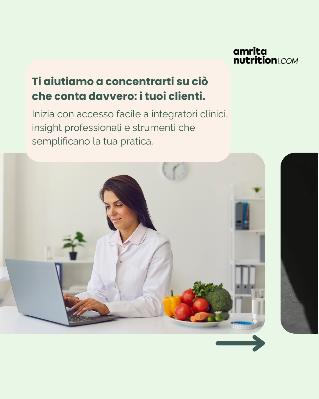 Amrita Nutrition Global Facebook ad