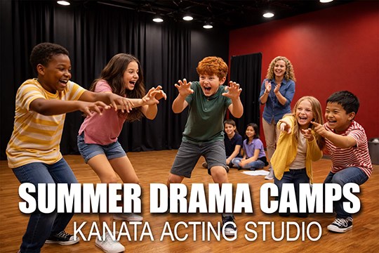 Kanata Acting Studio Facebook ad: Kanata Acting Studio's popular summer drama camps are…