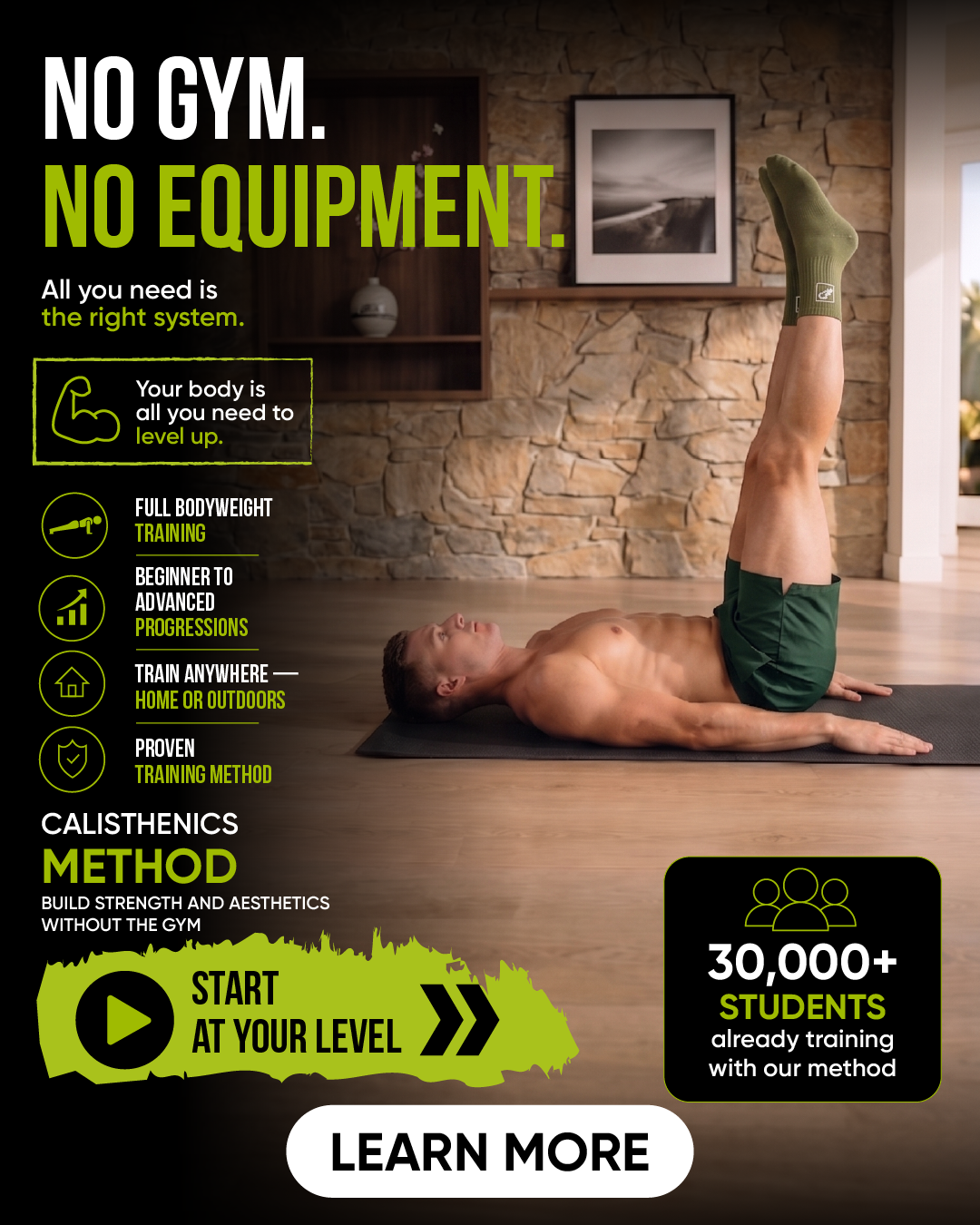 PowerMen Facebook ad