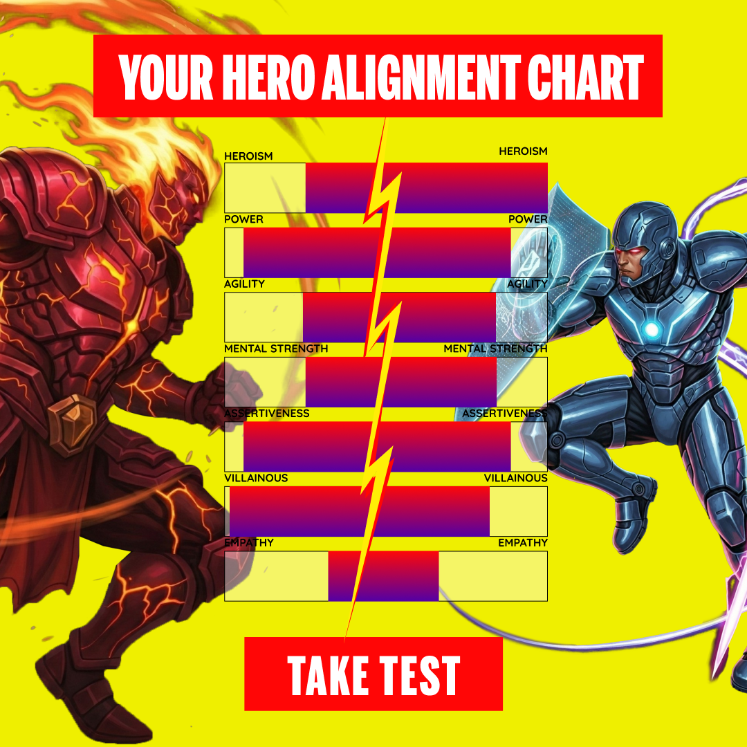 Superhero Persona Facebook ad from Apr 13, 2026