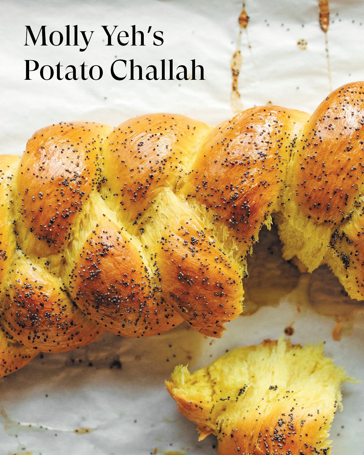 Jewish Food Society Facebook ad: Everyone needs a good challah recipe for Shabbat…