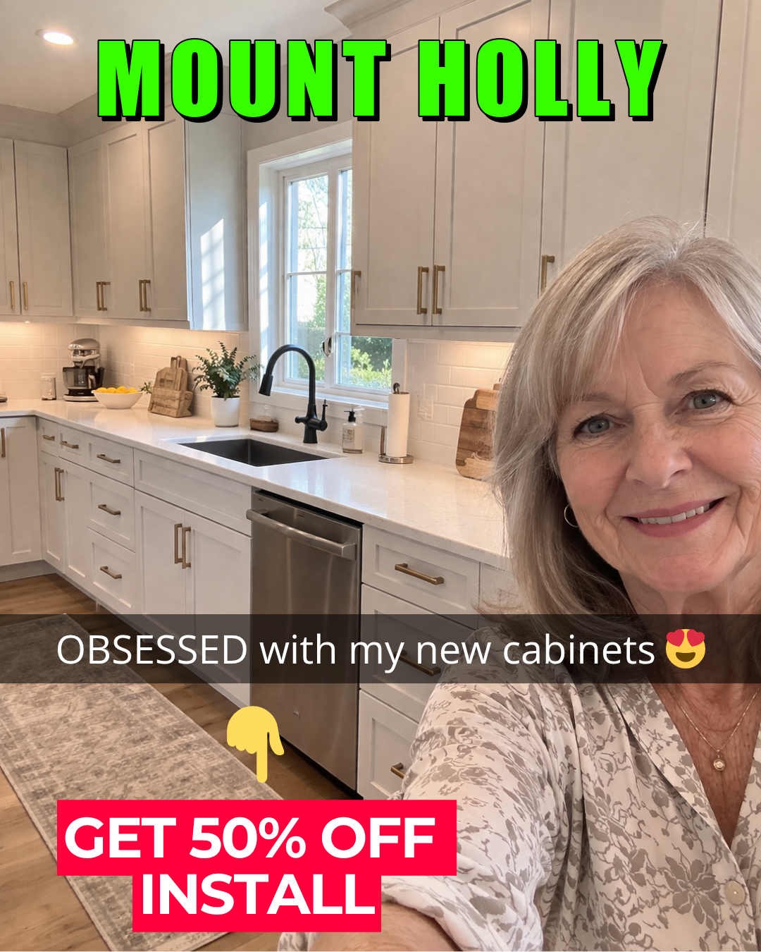 Revelare Kitchens & Bath Facebook ad