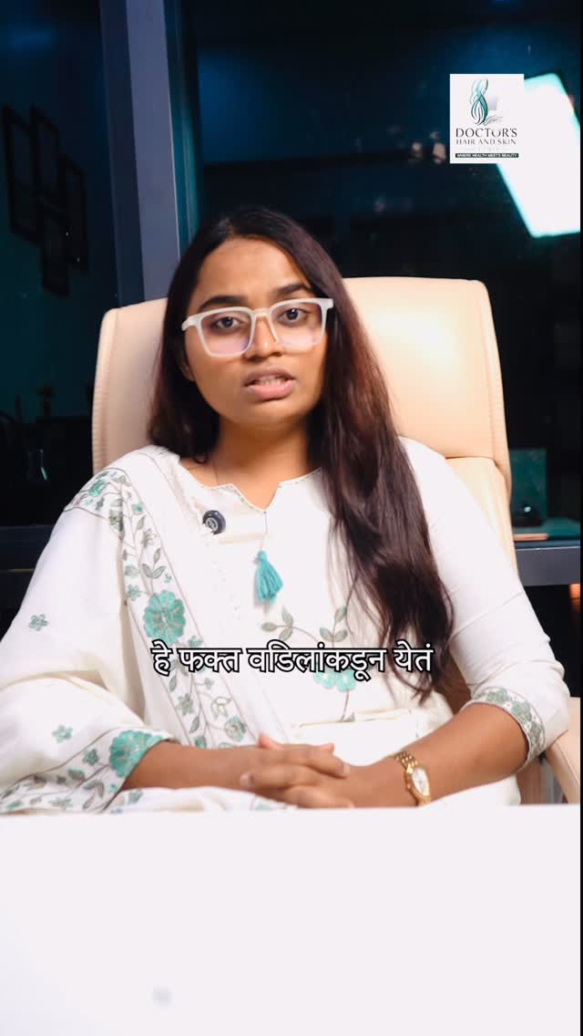 Doctor's Hair and Skin clinic Facebook ad: Is your hair fall normal or genetic?