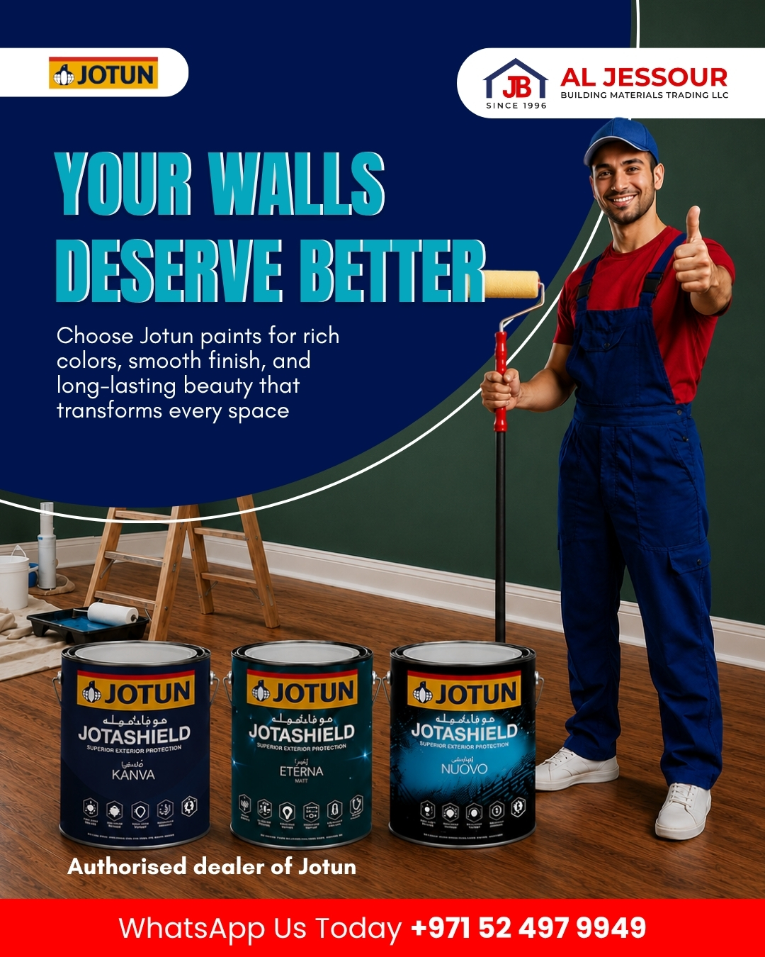 AlJessour Building Materials Trading Llc. Facebook ad: Enquire Now