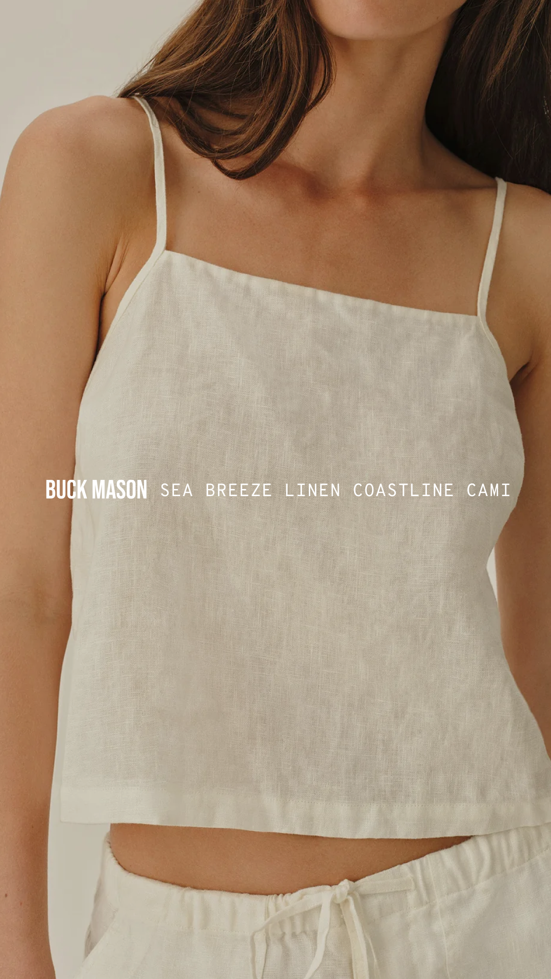 Buck Mason Women's Facebook ad