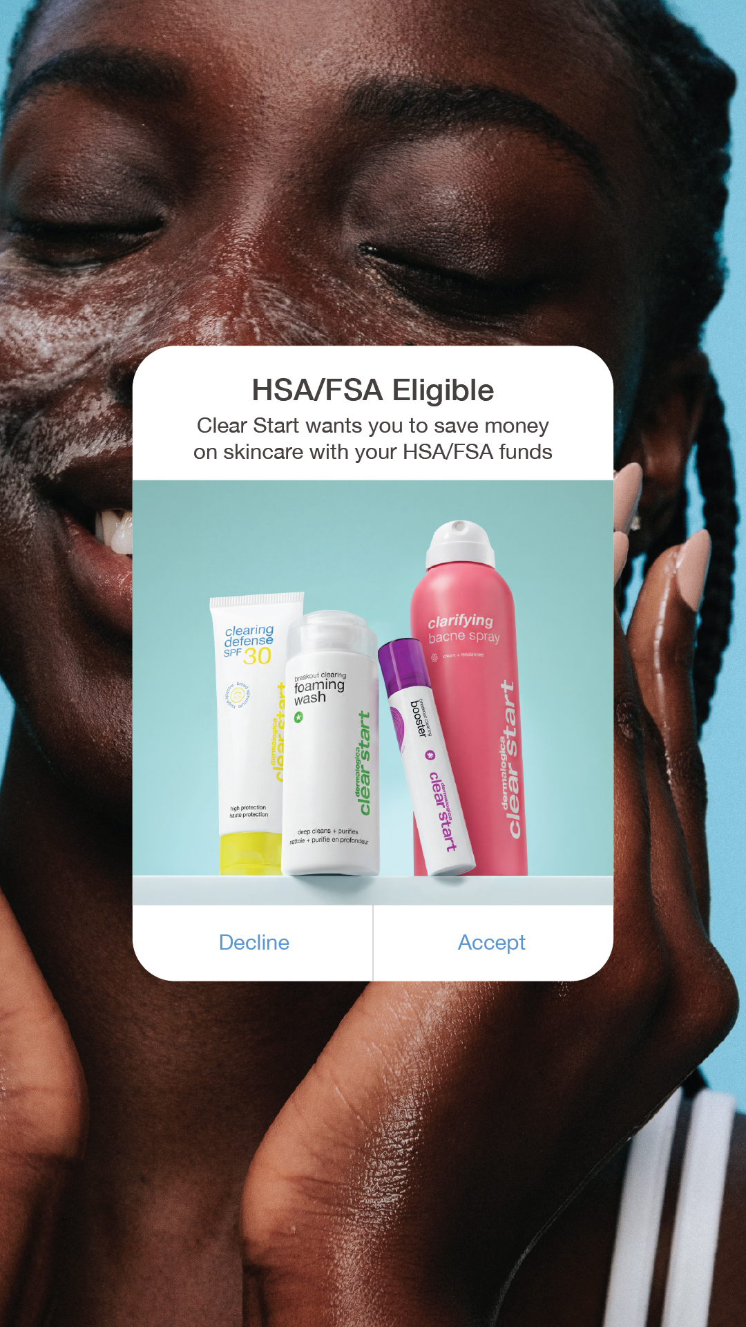 Dermalogica Facebook ad from Aug 14, 2026