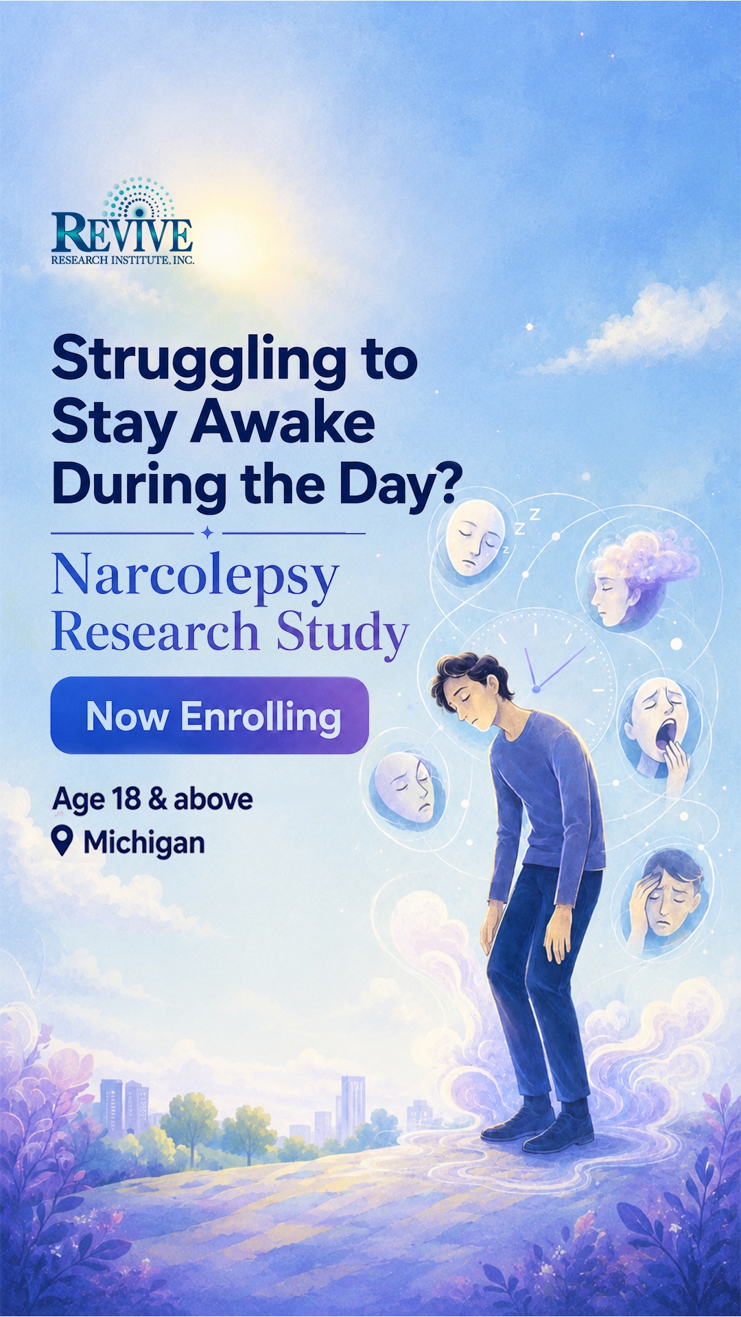 Revive Research Institute Facebook ad