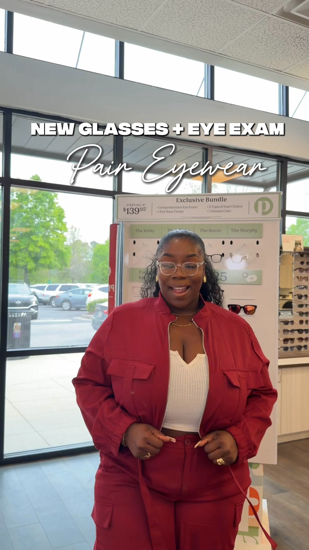 America's Best Eyecare + Eyewear Facebook ad: Better vision starts with PAIR.