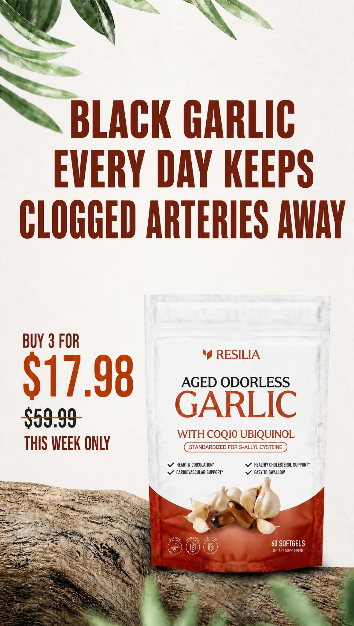 Vascular Wellness Report Facebook ad