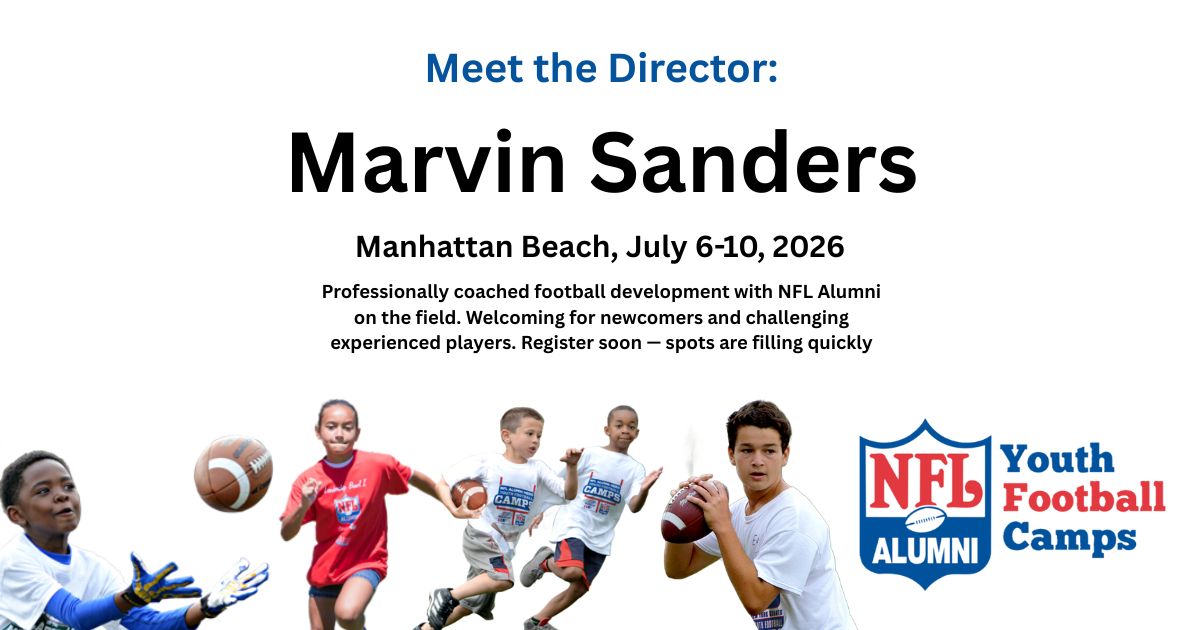 California NFL Alumni Youth Football Camps Facebook ad: NFL Alumni Youth Football Camps