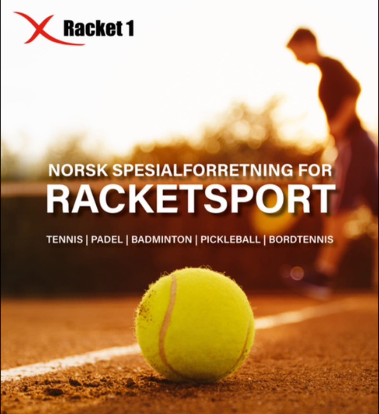 Racket1 Facebook ad: Racket1 - tennis og padel