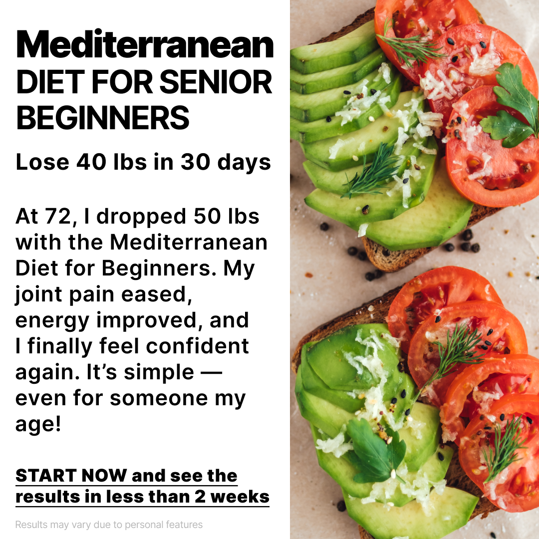 Mediterranean Diet for Beginners Facebook ad