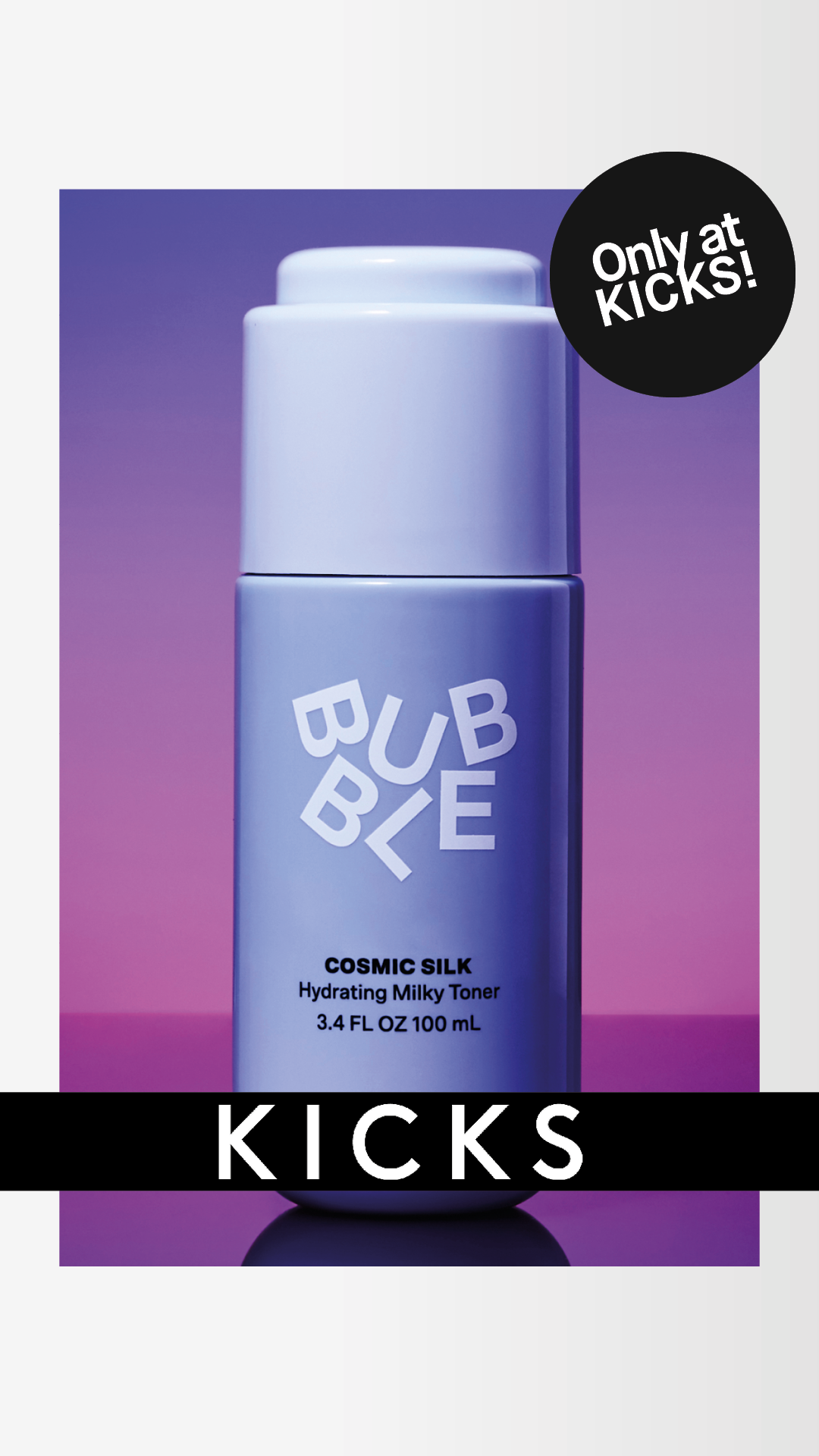 KICKS Facebook ad