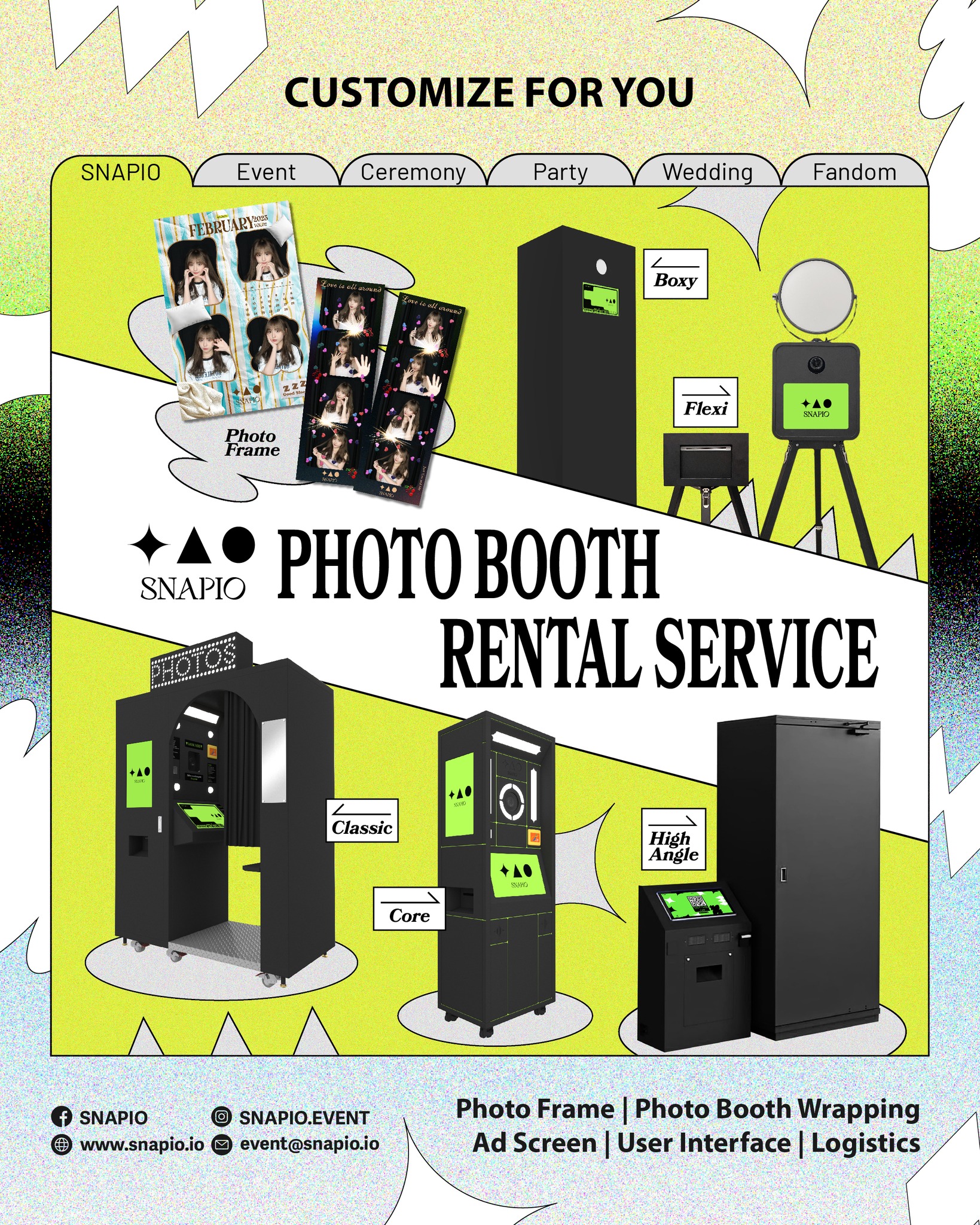 Snapio Facebook ad: 【Snapio 自拍亭租借服務】