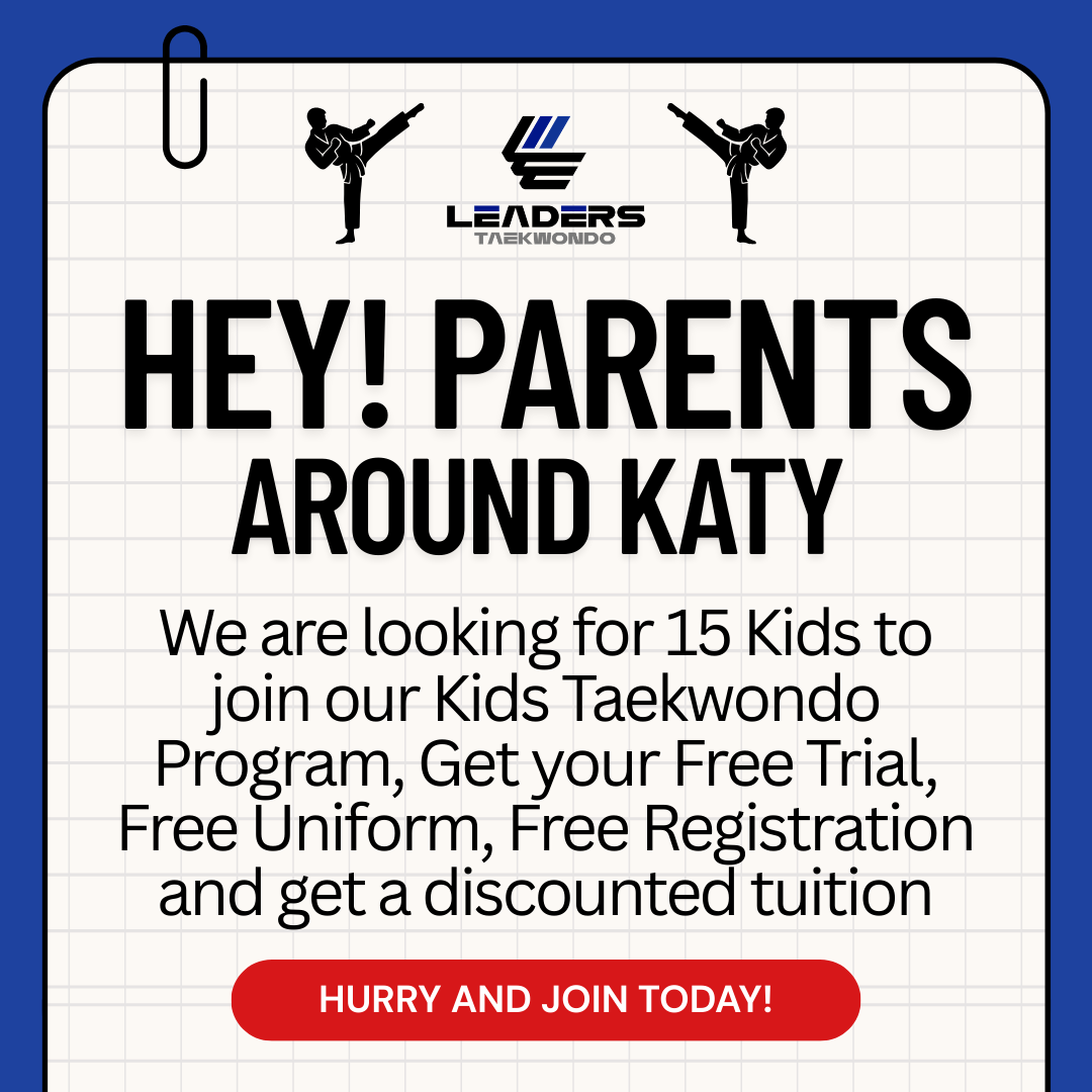 Leaders Taekwondo Firethorne, TX Facebook ad