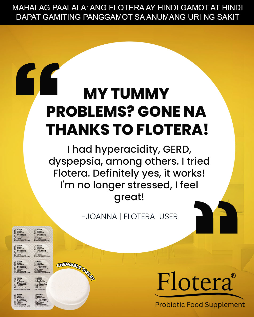 Flotera Facebook ad