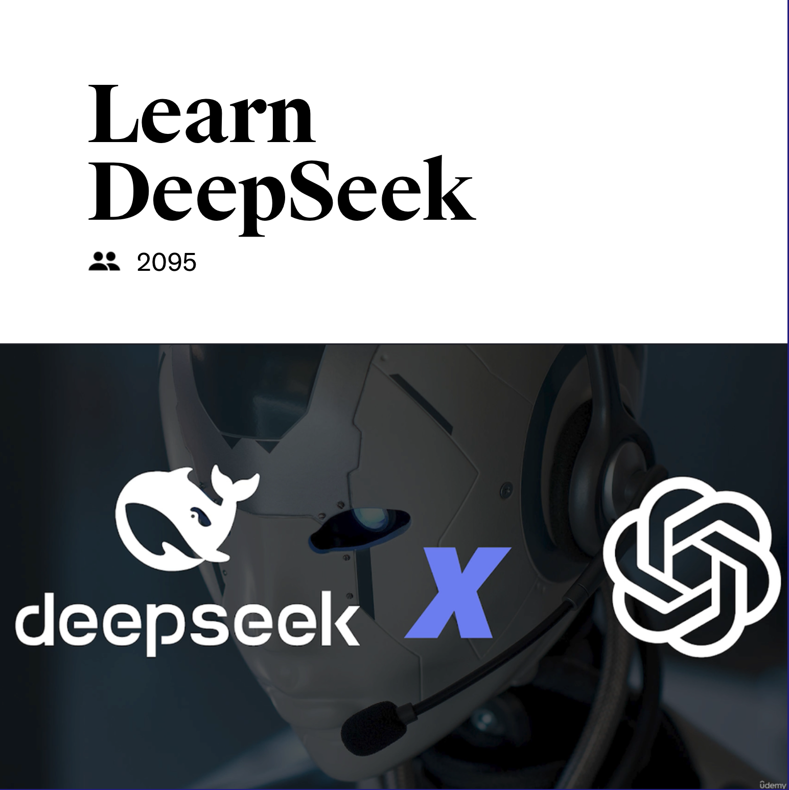 Udemy Facebook ad
