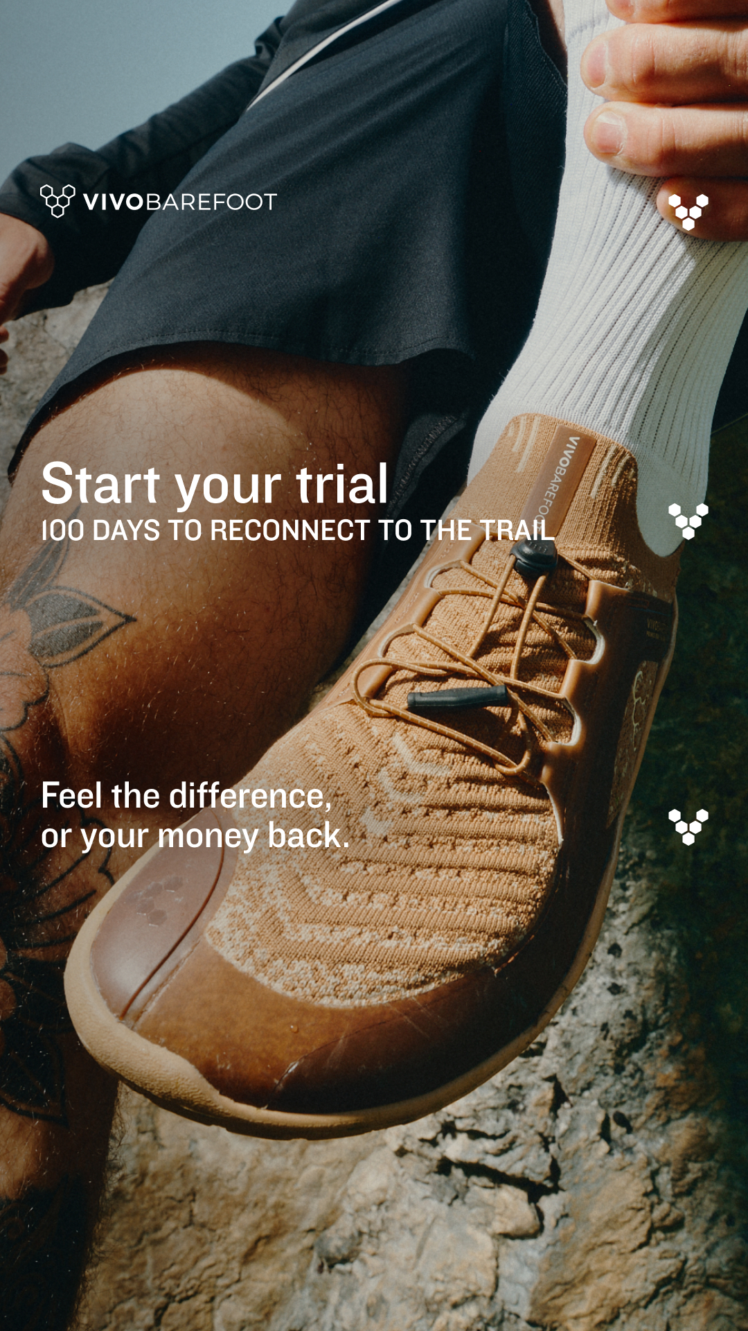 Vivobarefoot Facebook ad
