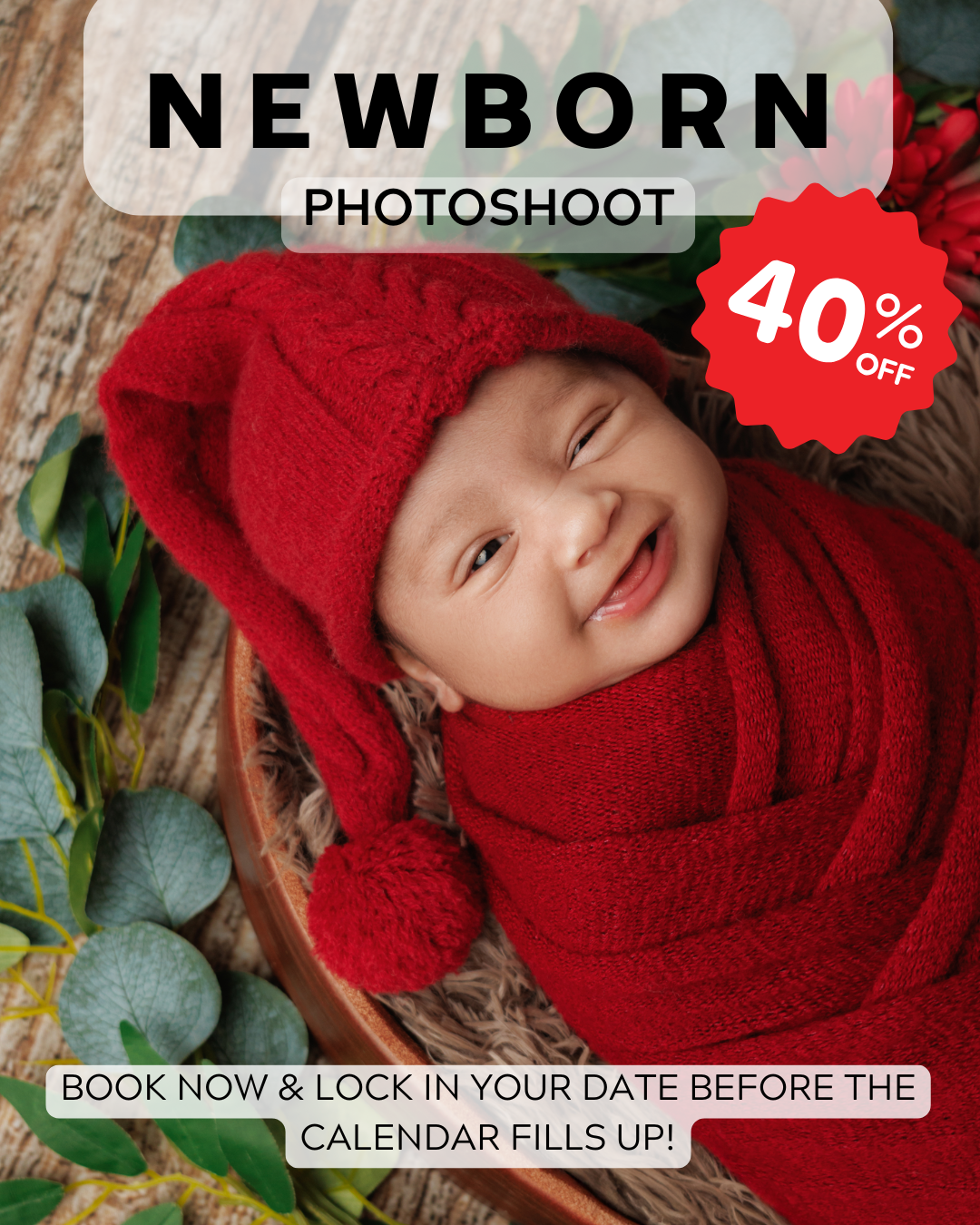 Bloom N’ Baby Studio Facebook ad
