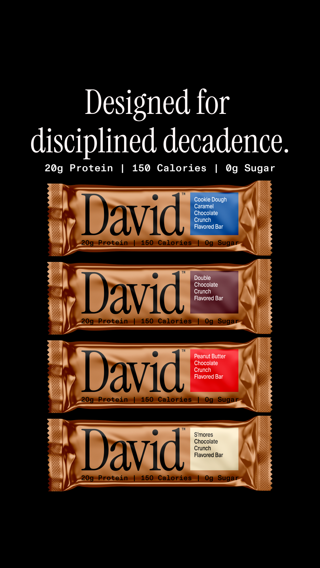David Protein Facebook ad