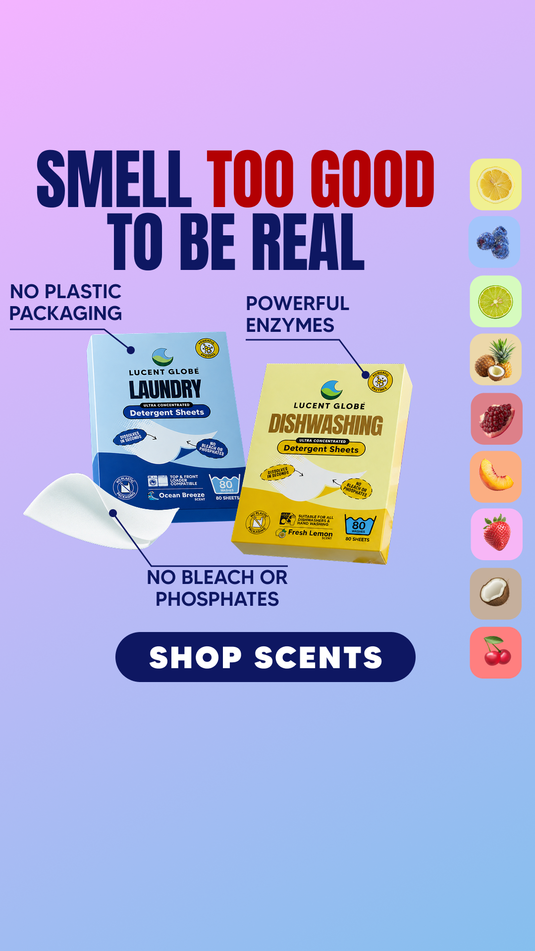 Lucent Globe Facebook ad