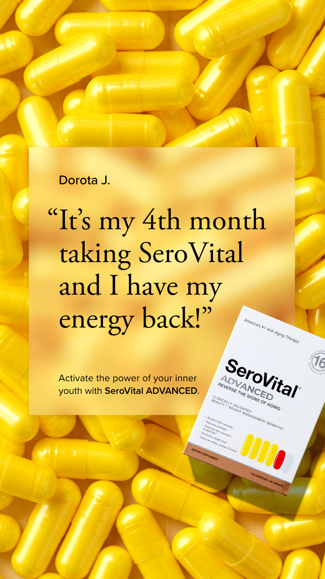 SeroVital Facebook ad