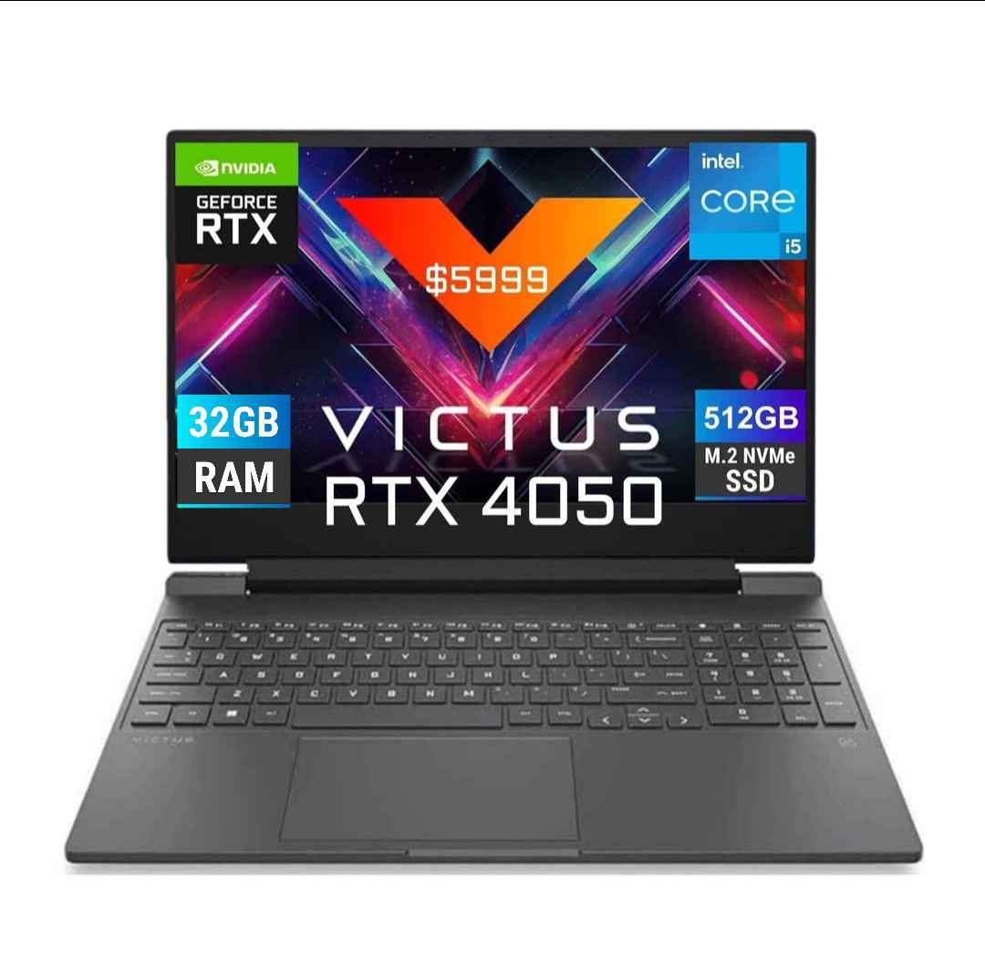 Alex Hi-Tech Electronics Facebook ad: HP VICTUS GAMING LAPTOP RTX 4050 15.6 FHD 144HZ I5-13420H…