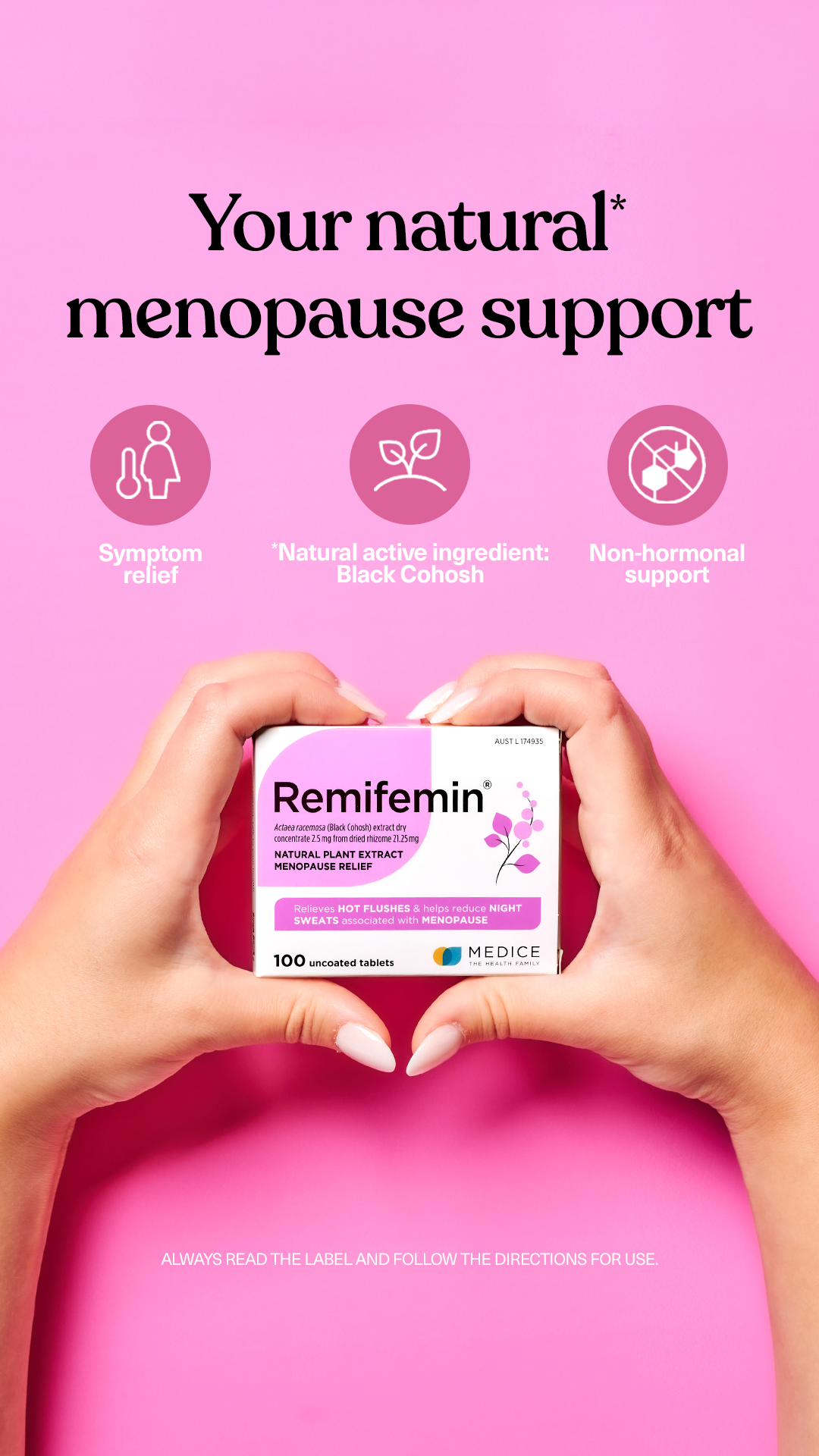 Remifemin Australia Facebook ad: Menopause Support