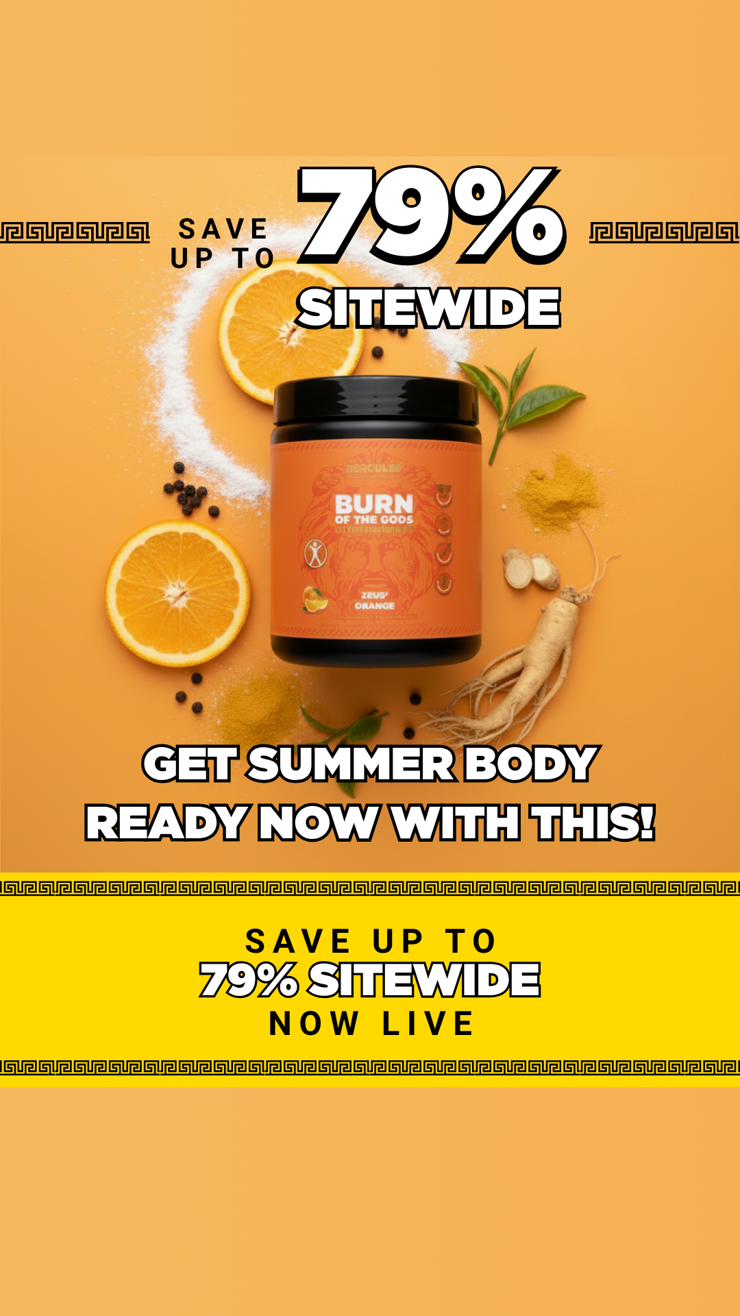 Hercules Supplements Aust Facebook ad