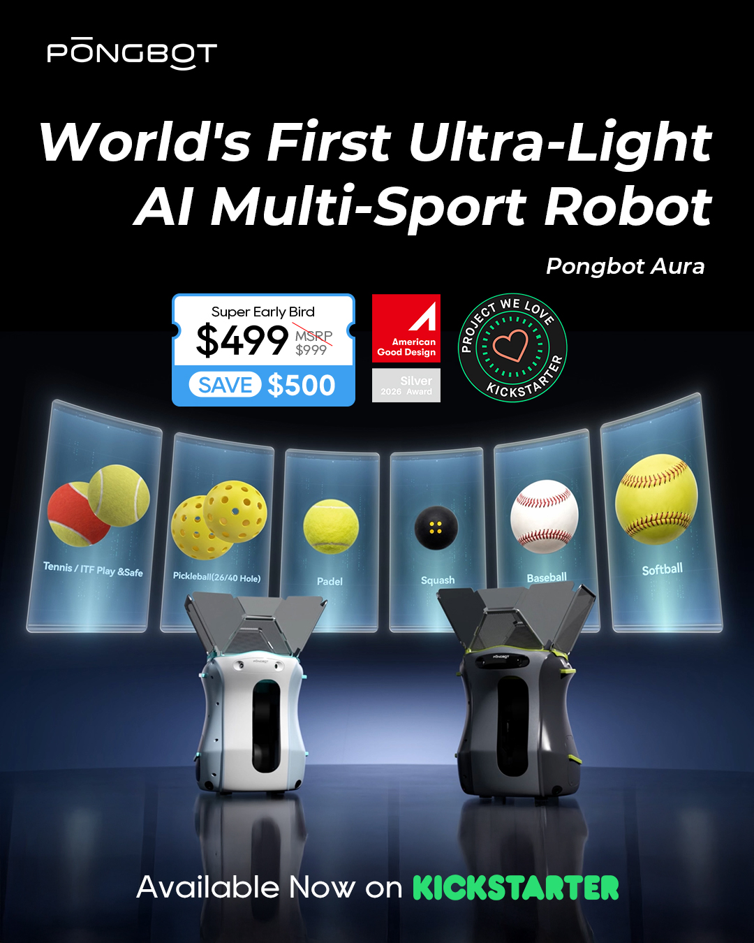 Pongbot Sports Facebook ad